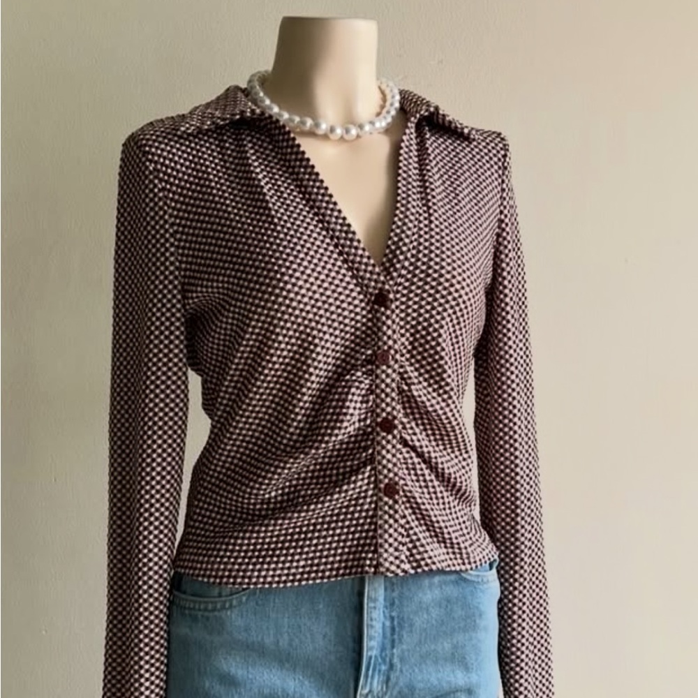 🤎Brown Long Sleeve Top🤎